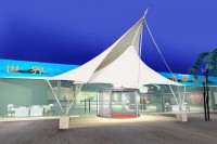 濟南海鮮大市場膜結構案例